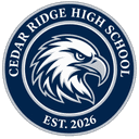 Cedar Ridge High School eagle logo